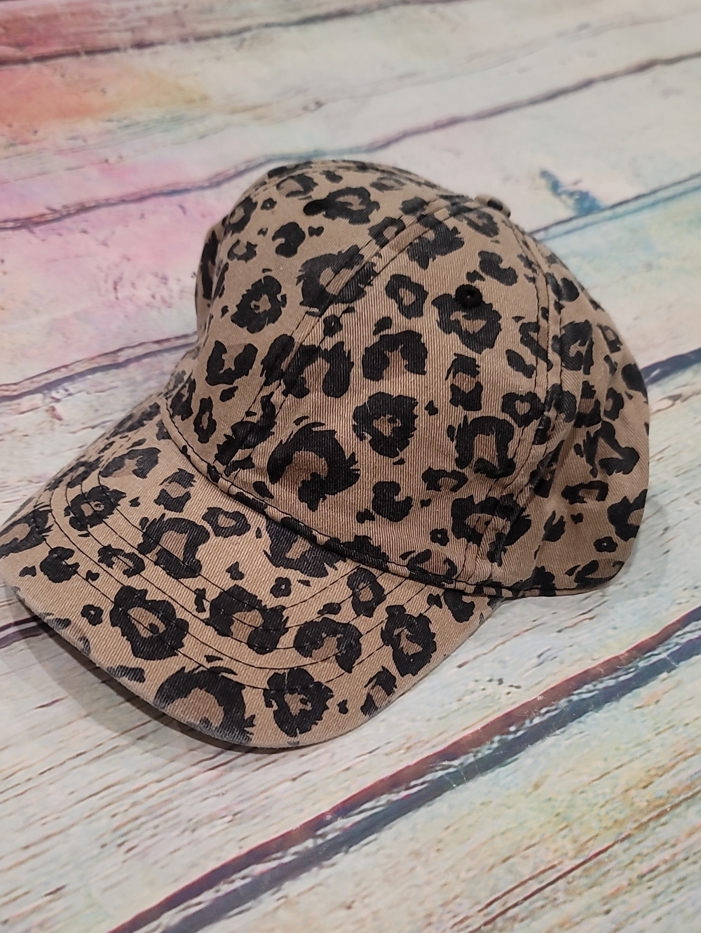Leapord Hat Velcro